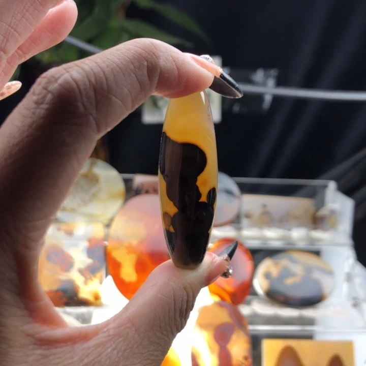 玛瑙/玉髓颈饰未镶嵌6