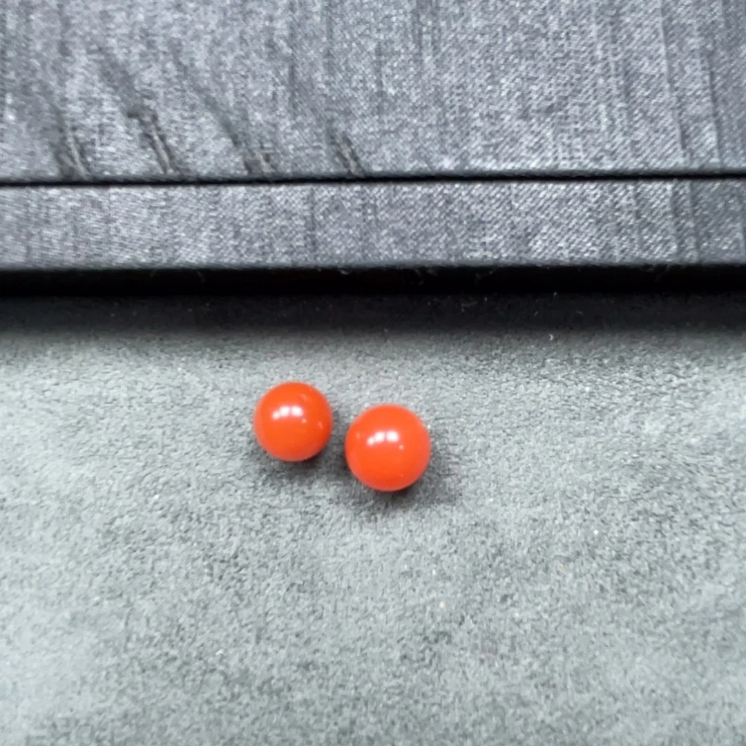 南红玛瑙单珠未镶嵌