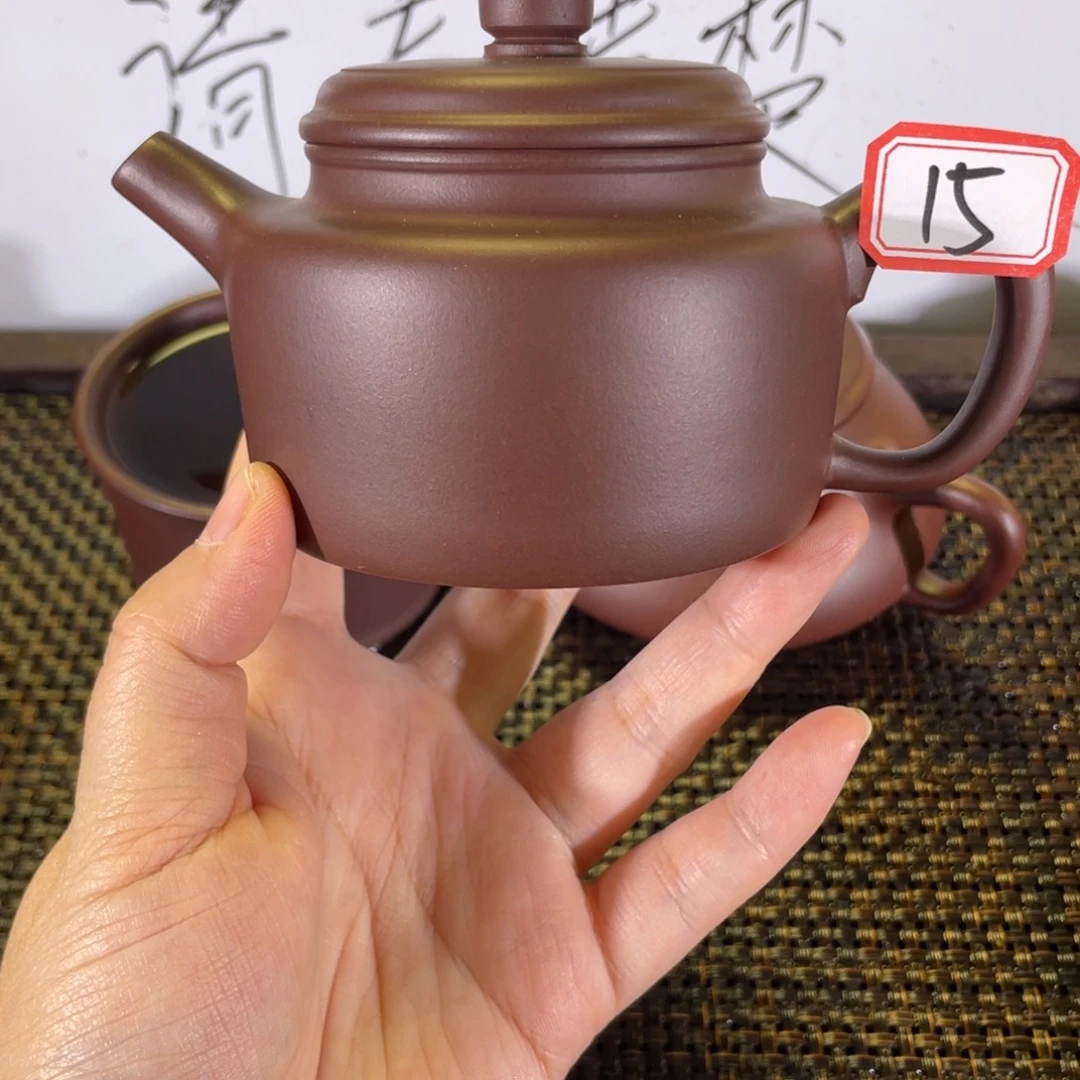 茶壶紫砂德钟紫泥