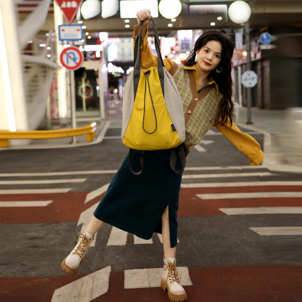 跨境爆款2025新款包包背包双肩包女大容量单肩包瑜伽多功能托特包