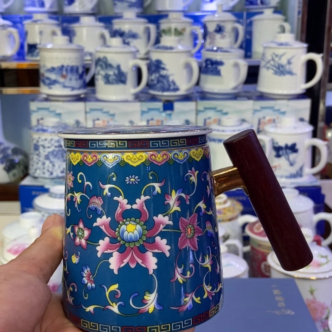 景德镇陶瓷花瓶摆件