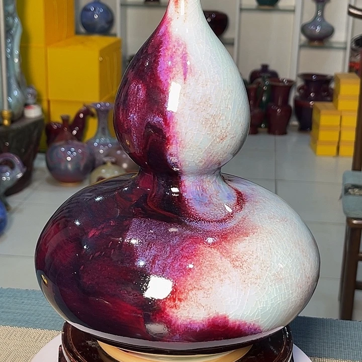 格***人钧瓷摆件钧瓷摆件钧瓷摆件