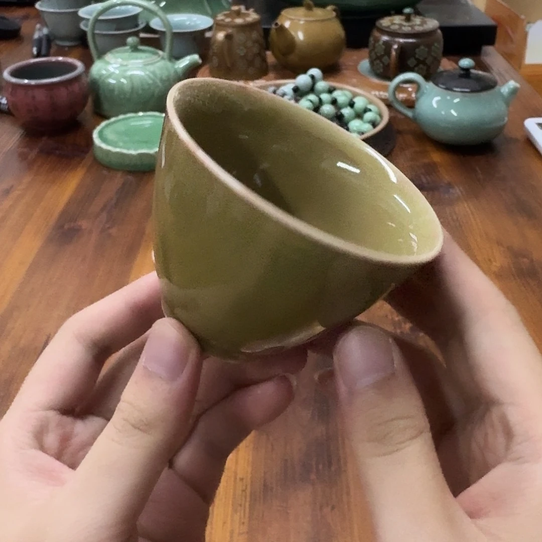 小仲青瓷茶器微瑕7782