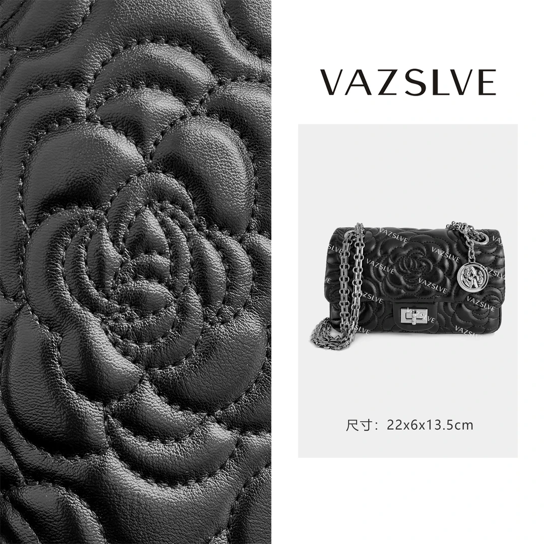 ZT-D7186-山茶黑 春季新款轻奢小包