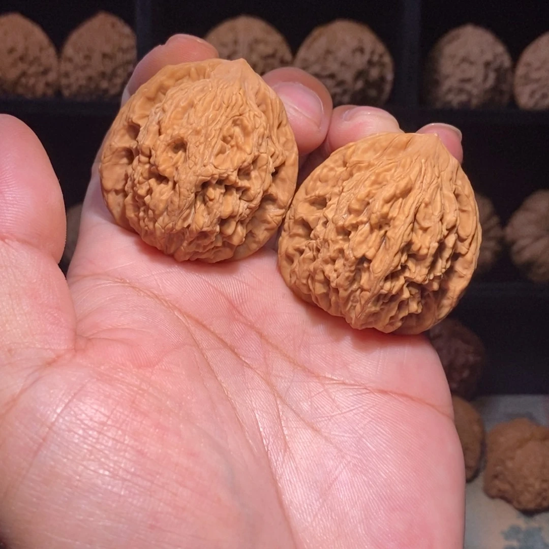 文玩核桃把件福利41麦穗虎头