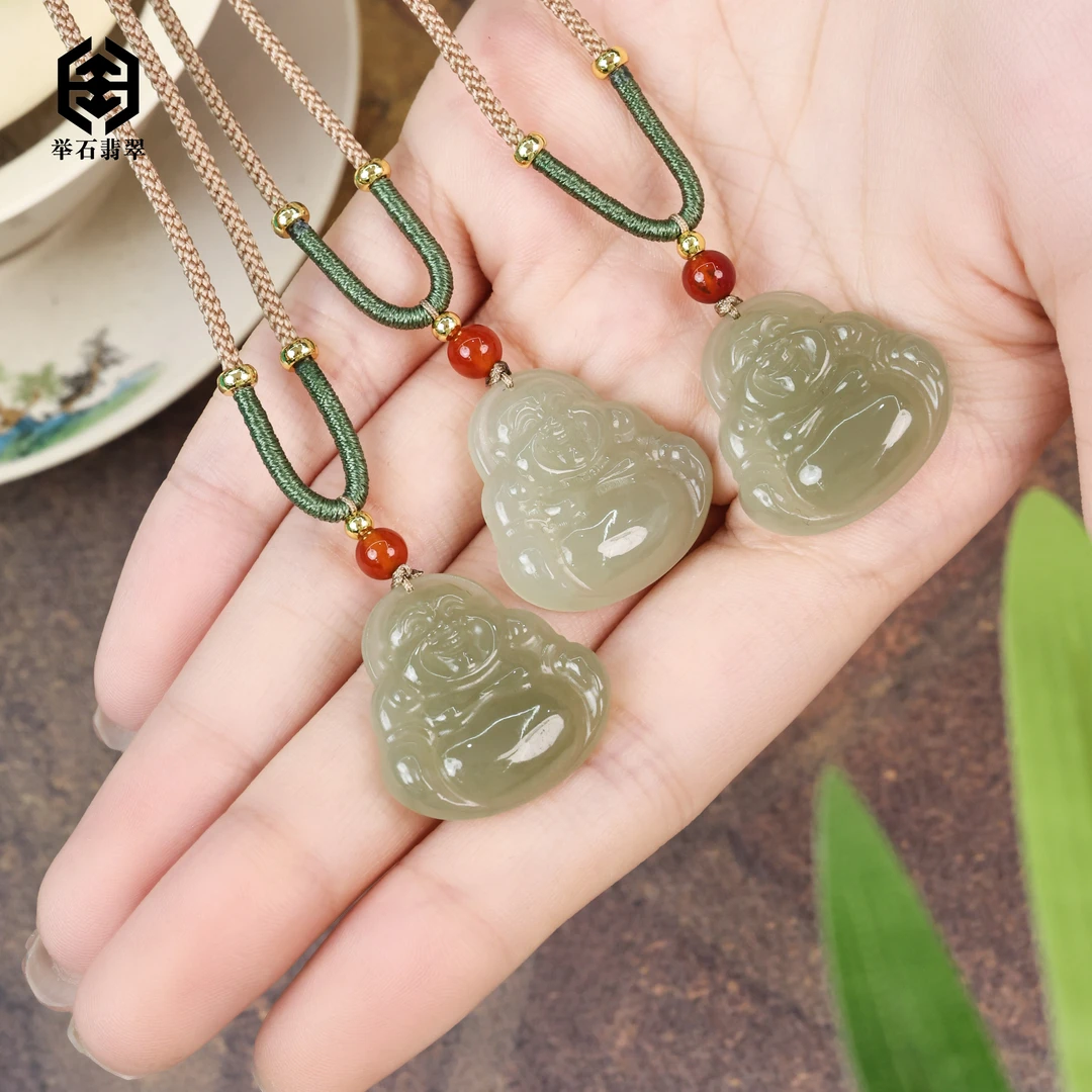 【举石臻品】TH0707-512-54和田玉吊坠(一件/多样性发）R