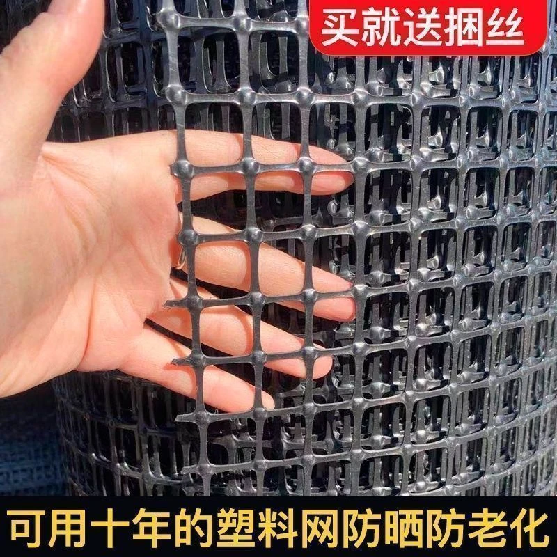 加厚养鸡养鸭网塑料围栏网防护网玉米网果园圈地隔离网格栅养殖网
