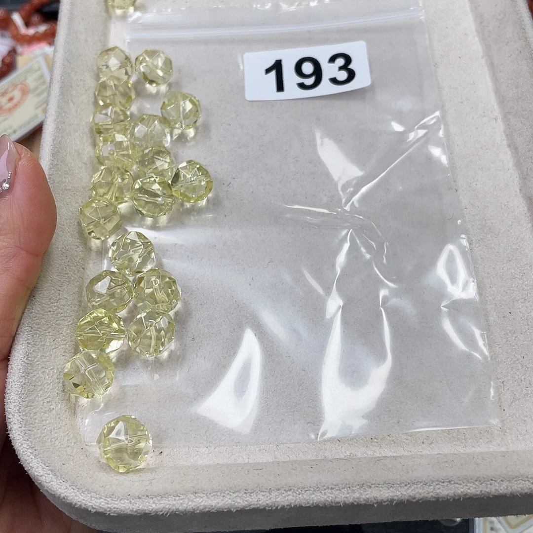 快***树手串未镶嵌水晶单珠193 随机发一