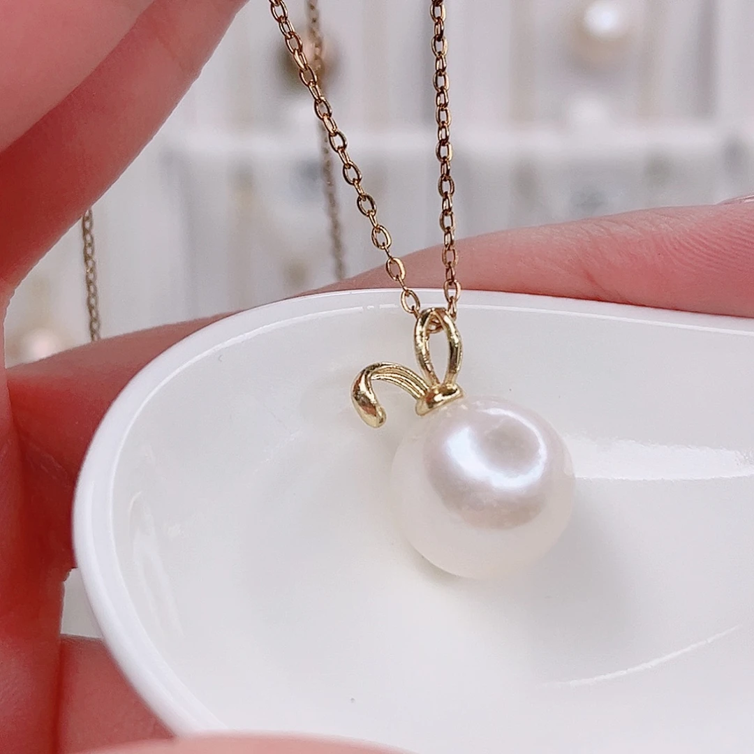淡水珍珠吊坠(赠链)未镶嵌