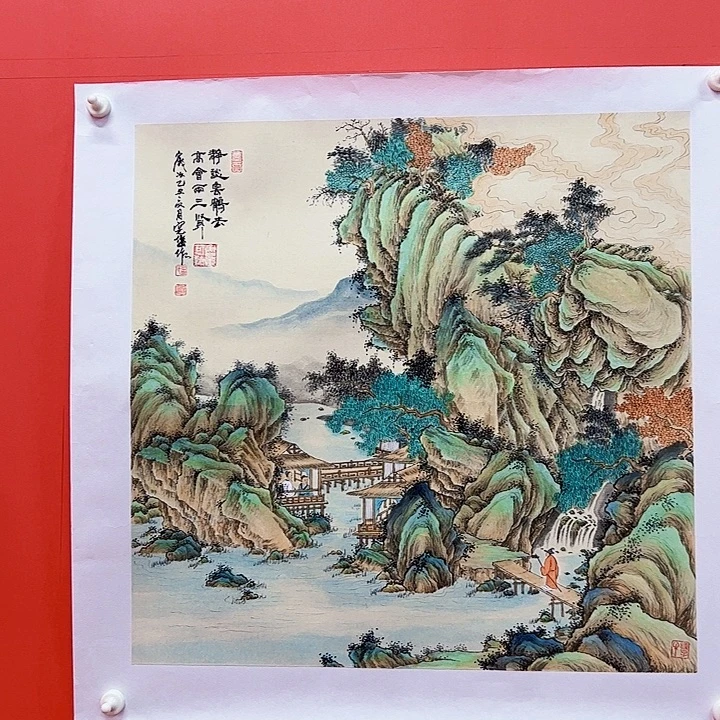 书法孟宪岱老师四尺整张国画