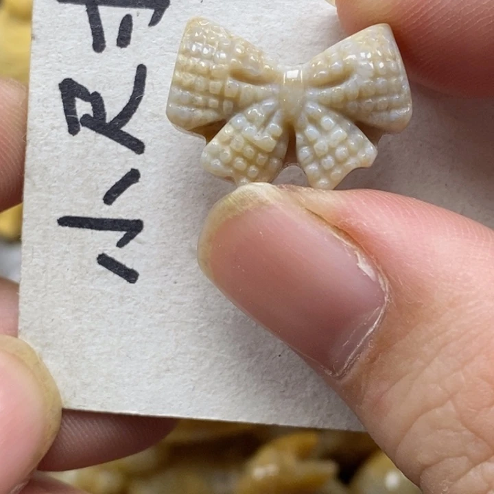 硅化珊瑚（珊瑚玉）未镶嵌颈饰