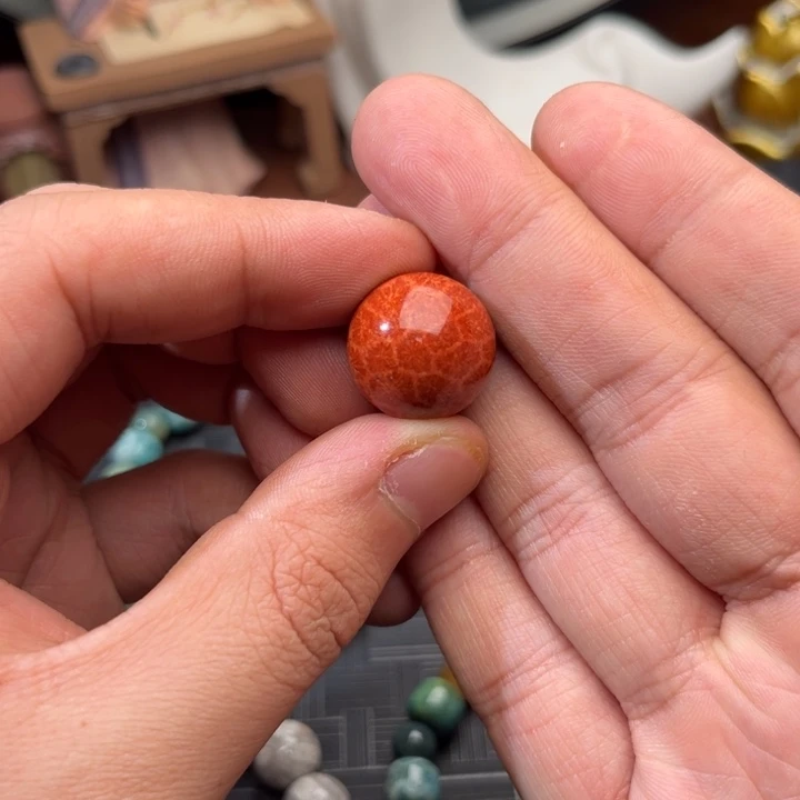 玛瑙/玉髓未镶嵌珠子硅化玉