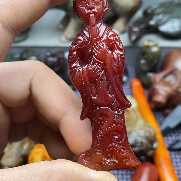 未镶嵌蛇纹石玉颈饰