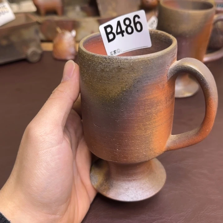 黄微堂 马克杯 备前烧