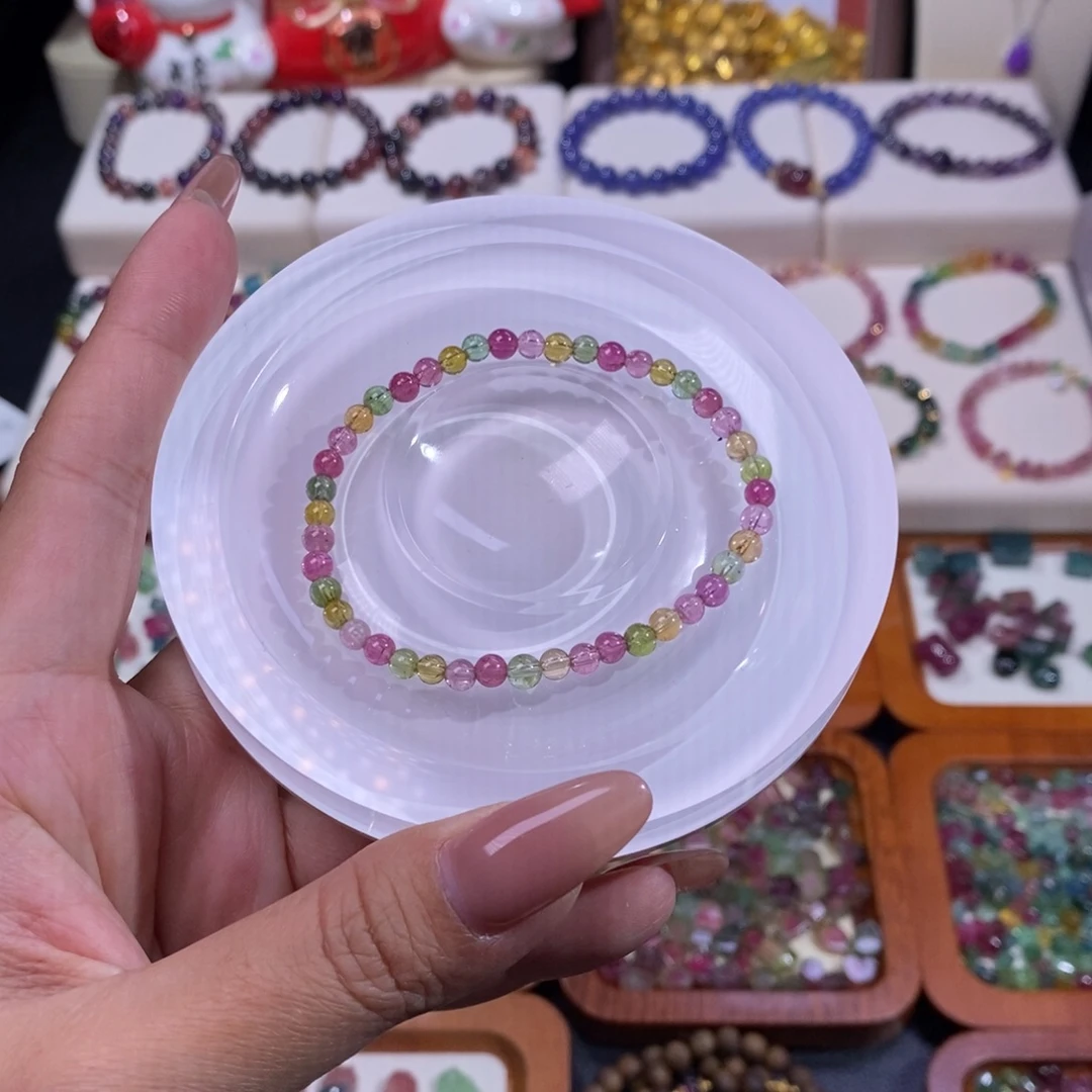 碧玺手链未镶嵌碧玺糖果手链