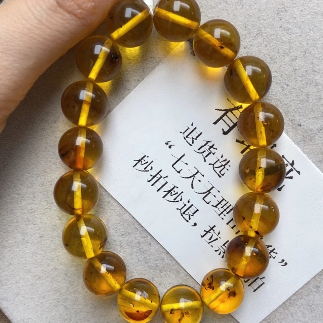 琥珀未镶嵌珠宝奇石