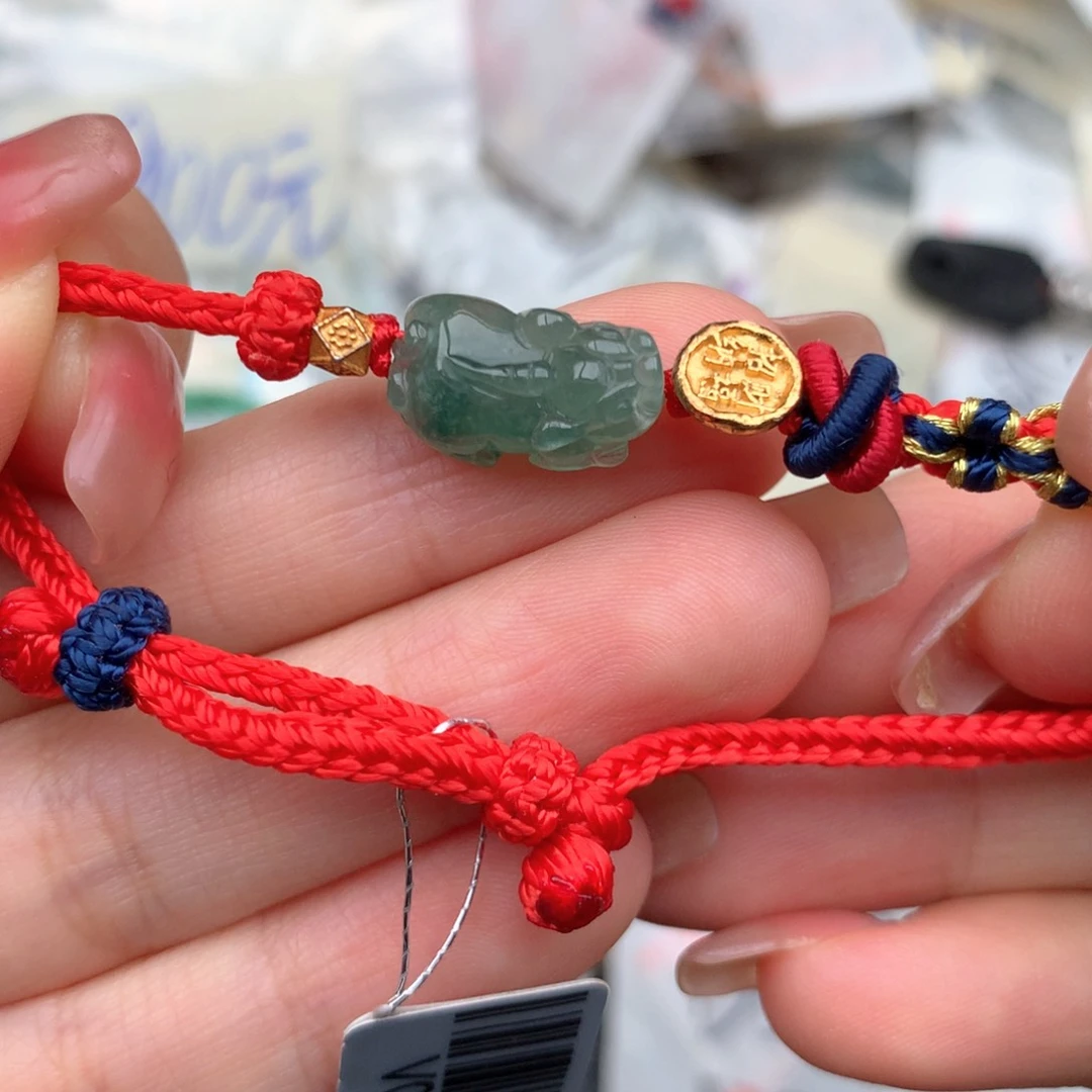 银S925镶嵌挂件翡翠