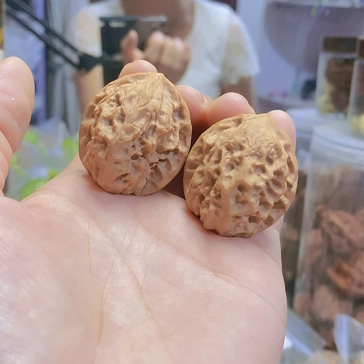【闪购商品】文玩核桃把件33.5白蛇谷小众