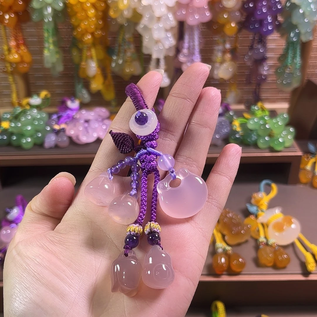 玛瑙/玉髓未镶嵌车挂