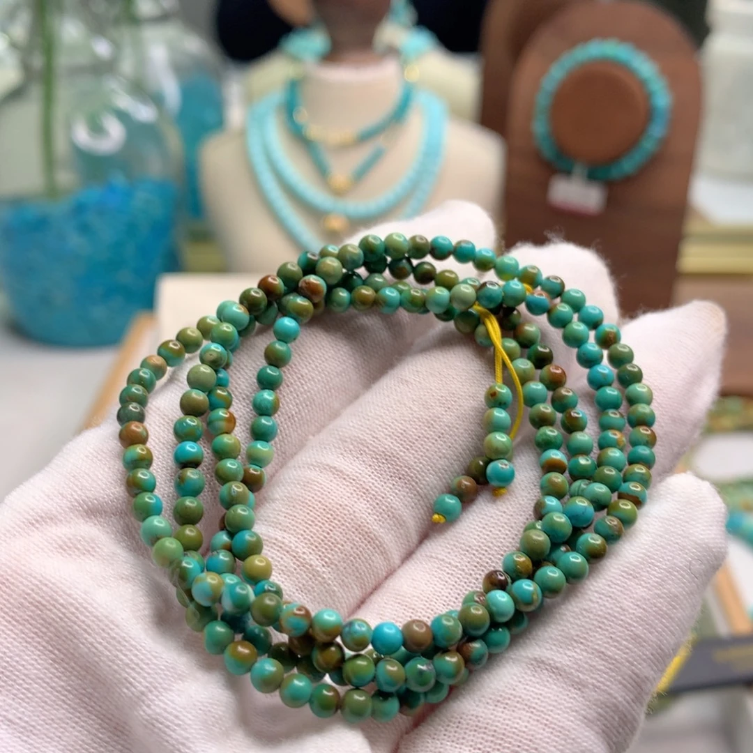 绿松石未镶嵌饰品