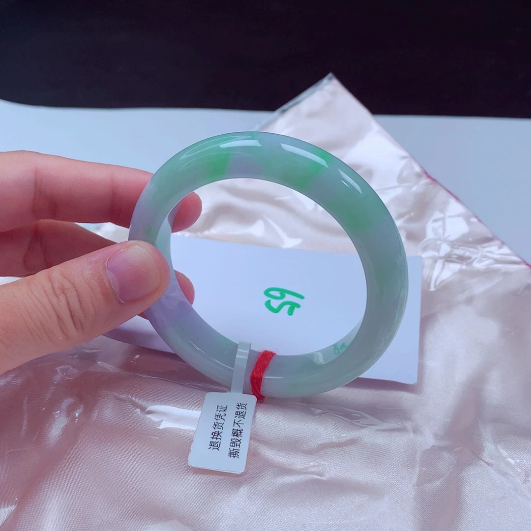 未镶嵌手镯翡翠翡翠手镯53.4