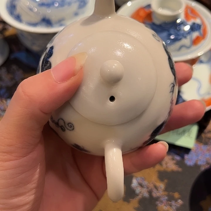 元青拙手仿元青花壶