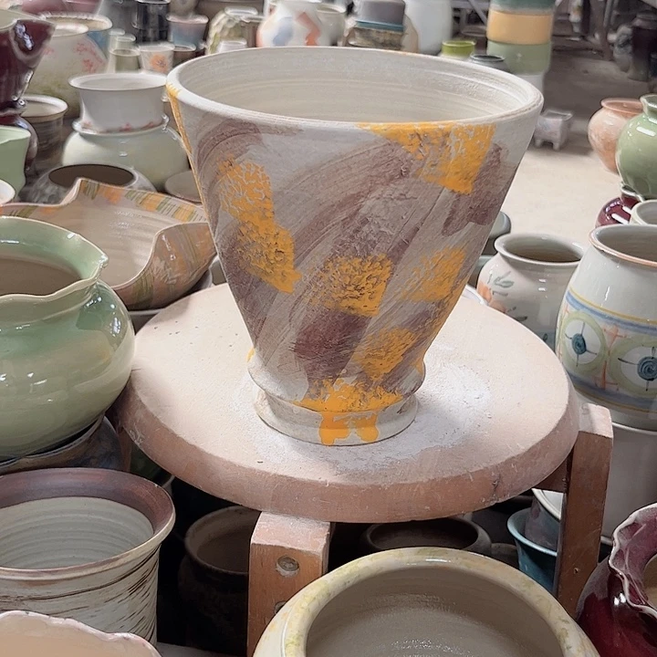 瓷片口16高19瑕景德镇陶瓷学院