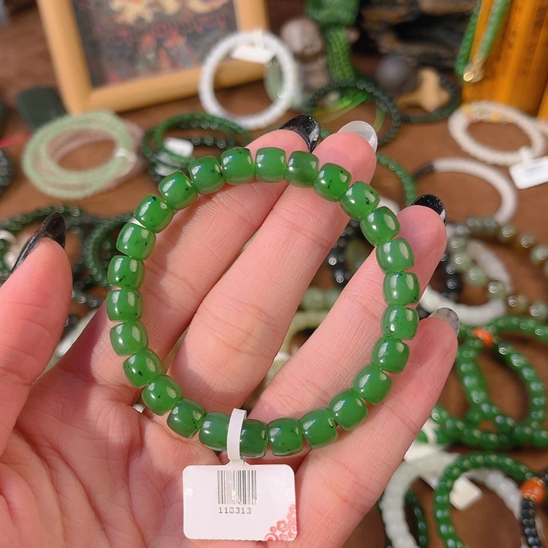 和田玉未镶嵌手串