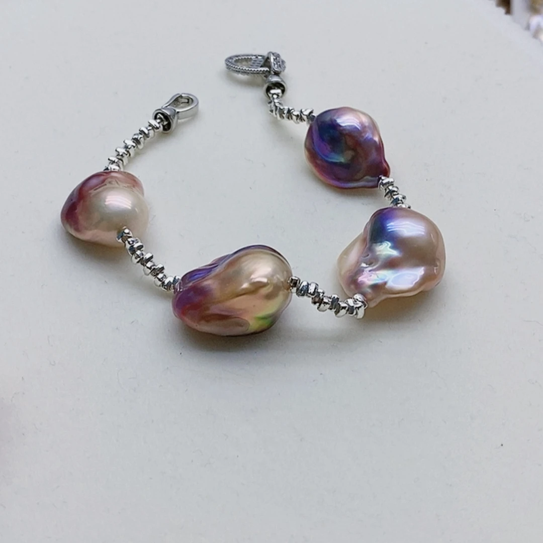 【闪购商品】淡水珍珠耳饰银S925镶嵌