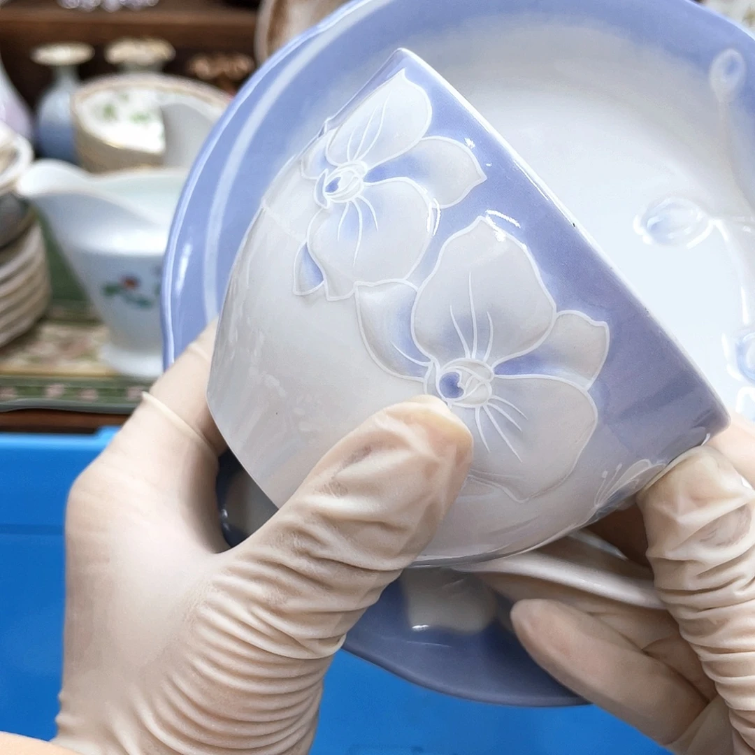 蓝***欣鹿屋家的美丽咖啡杯