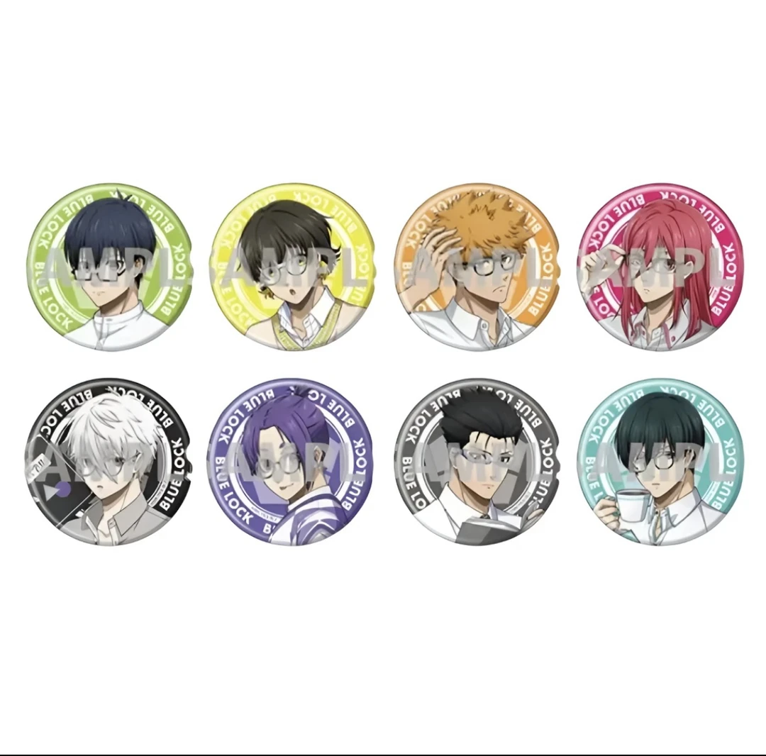 大清仓 【正版日谷】蓝色监狱 读书眼镜版 限定徽章吧唧