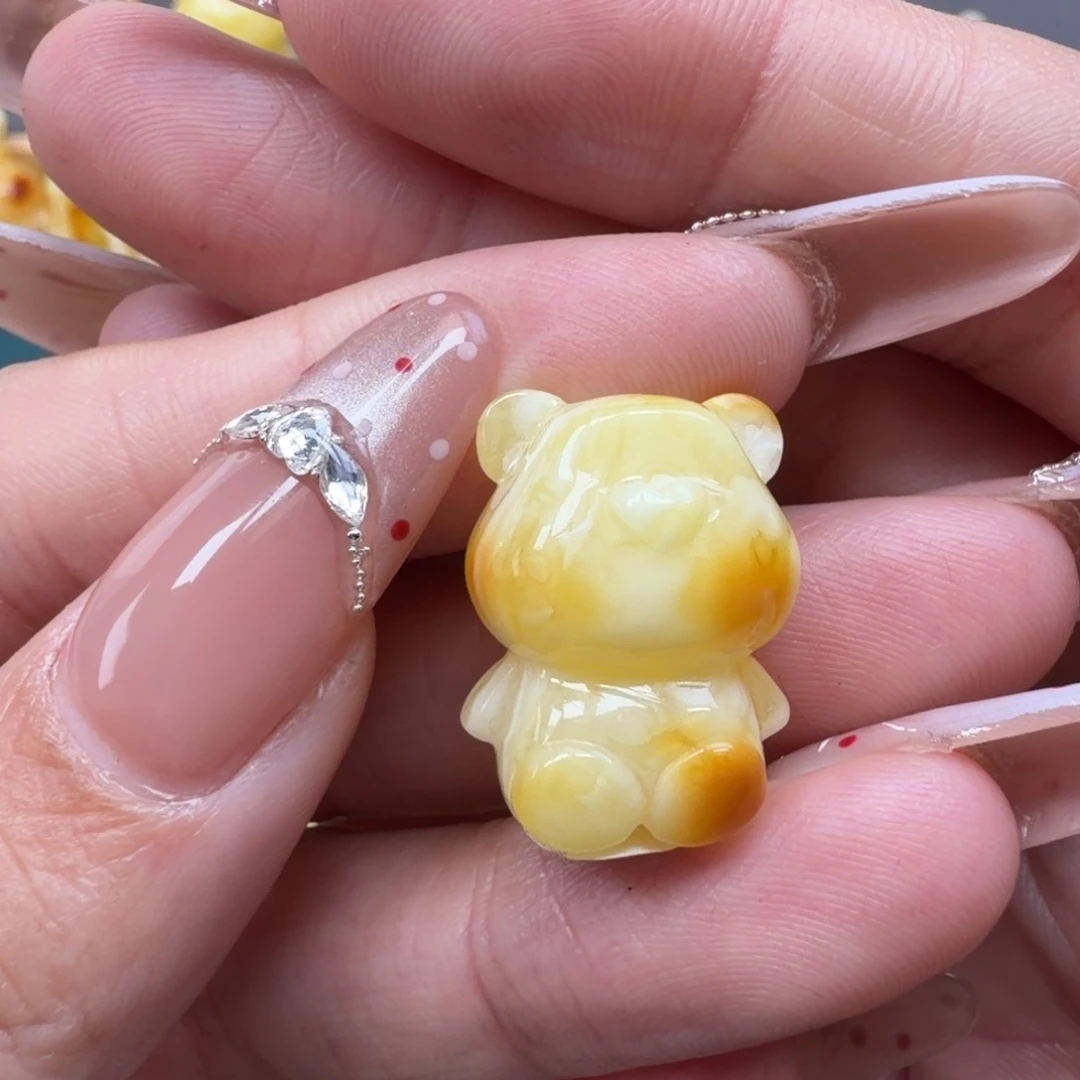 琥珀未镶嵌裸石蜜蜡