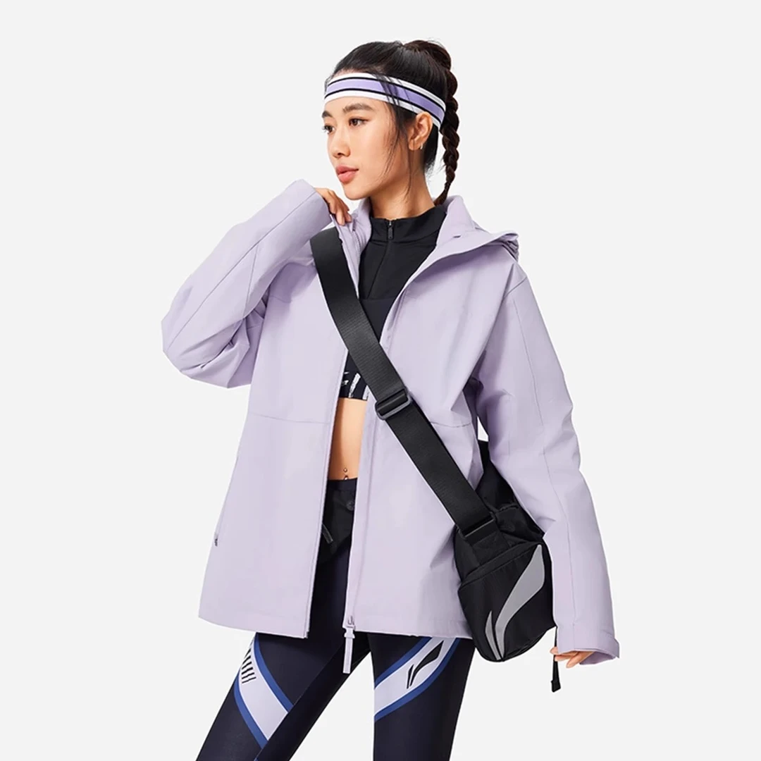 <B品以直播展示为准>李宁健身女子外套三合一运动风衣 AWBU010