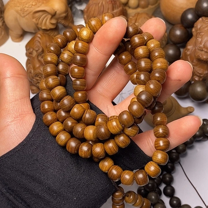 檀香木老山檀香8/9/108黑肉满纹沉