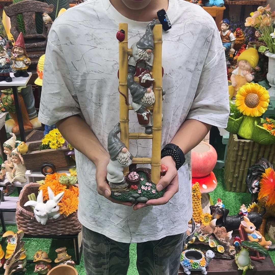 摆件花园摆件红红火火
