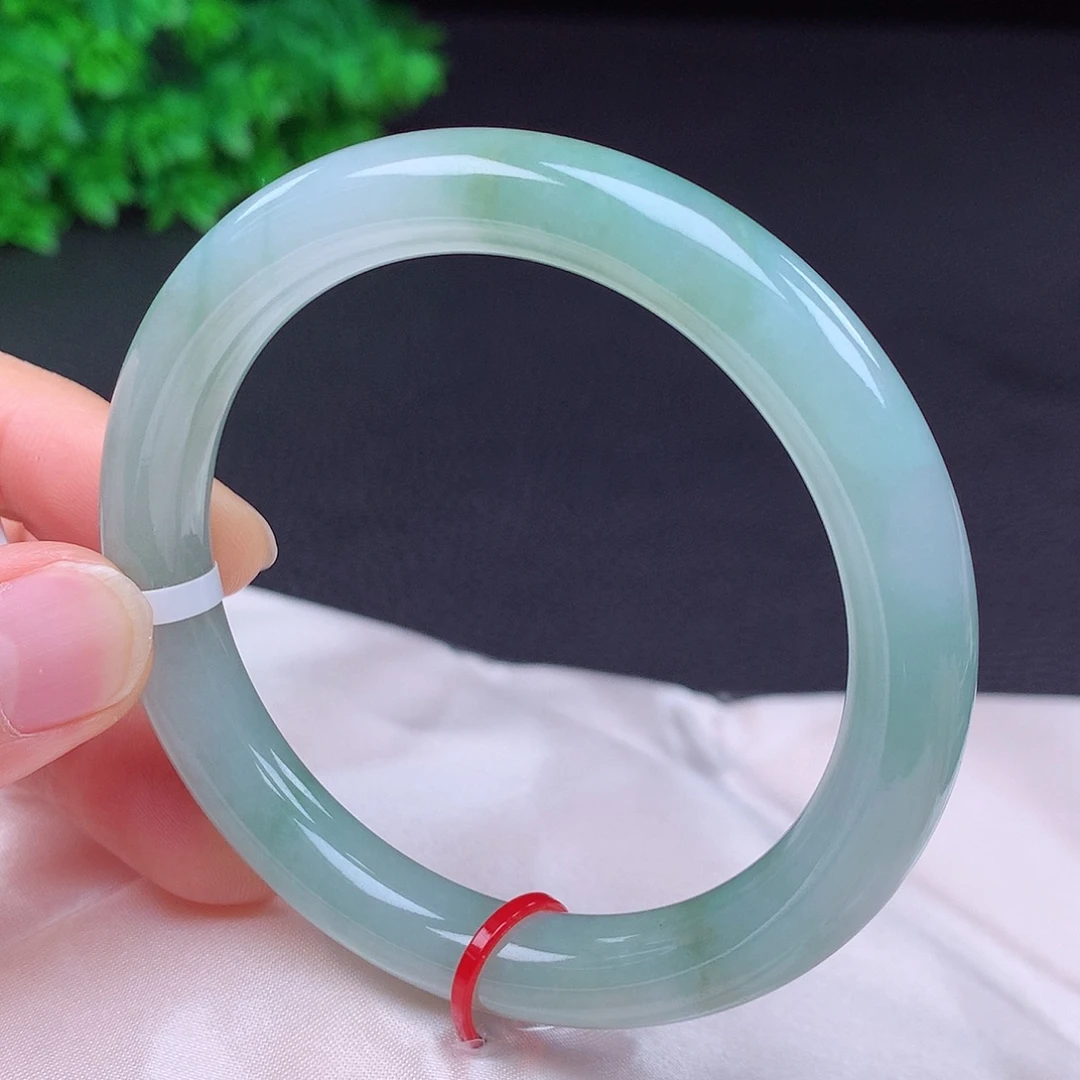 翡翠未镶嵌手镯56圈436016