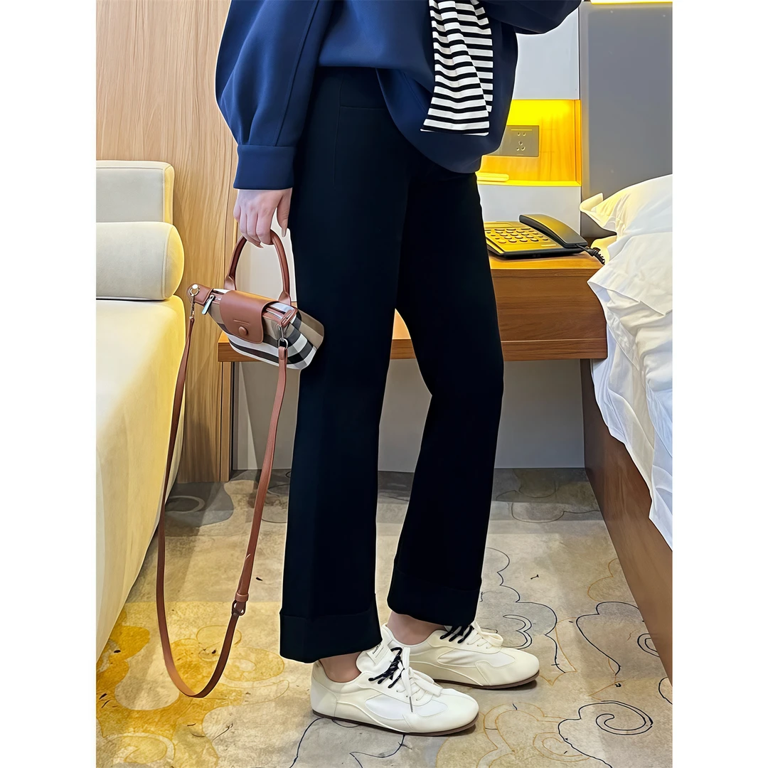 断码捡漏~灰烬无响 / 重工砂洗九分弹力牛仔裤11833花契200斤胖mm