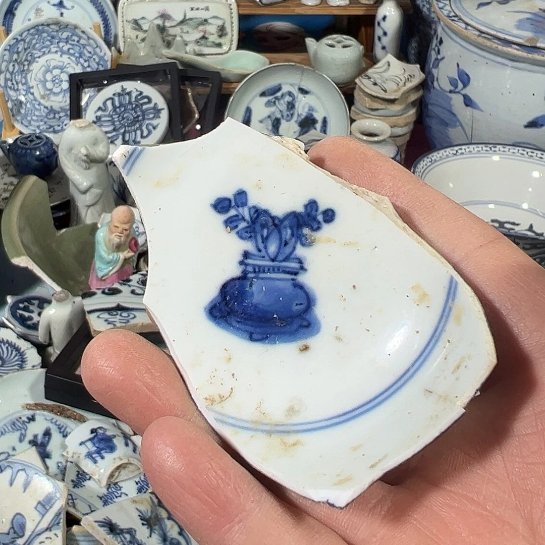 瓷片瓷片标本，全场包邮