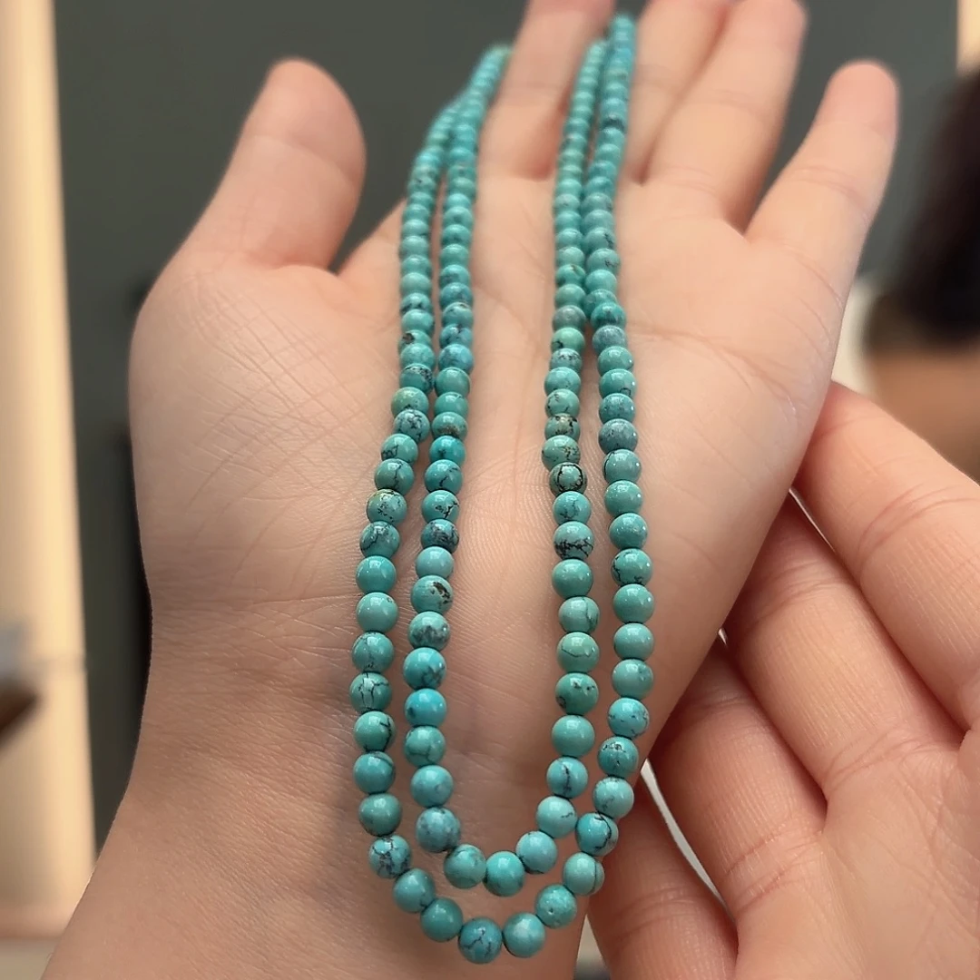 绿松石未镶嵌颈饰