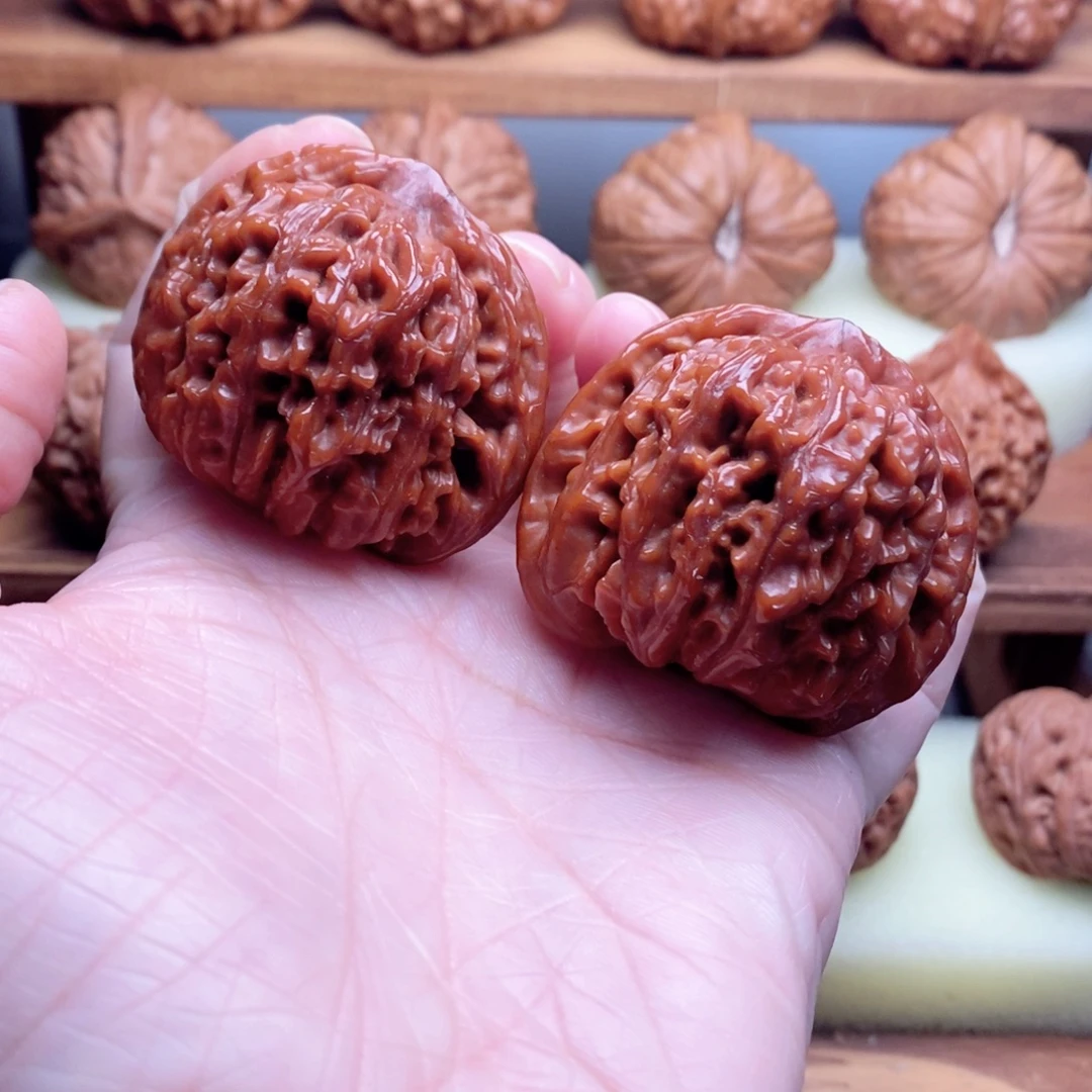 文玩核桃把件45尺大楼子