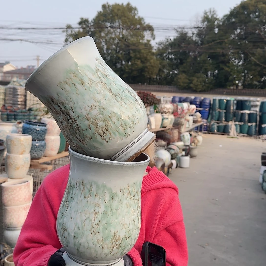 王嫂花盆1208-363高26口17