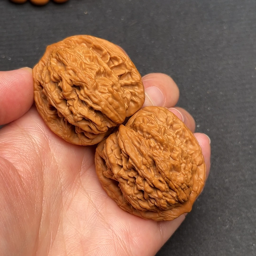 把件桃核麦穗虎头40尺全品377