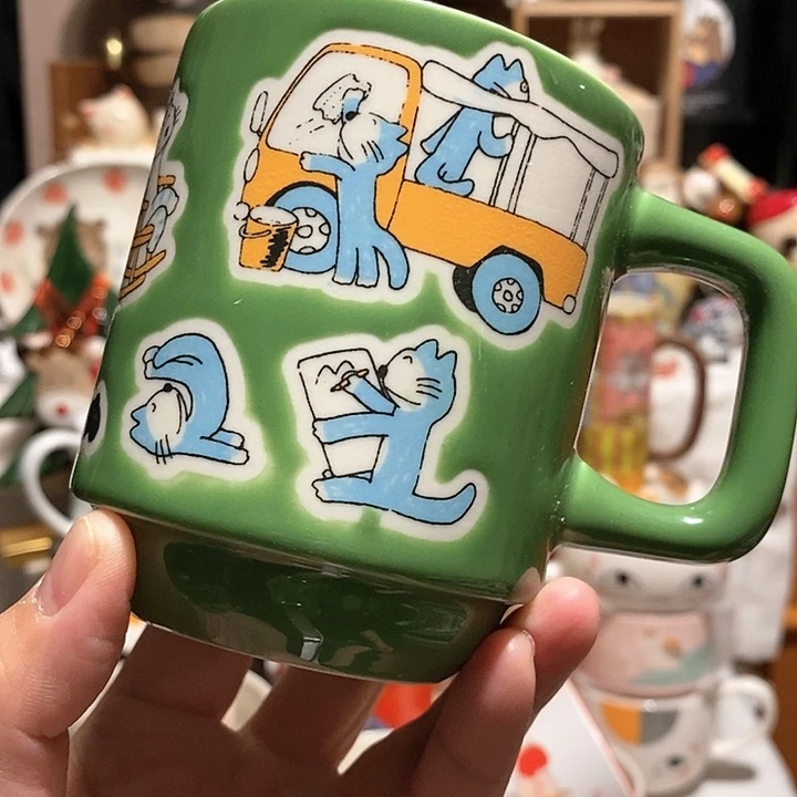 猫咪马克杯马克杯