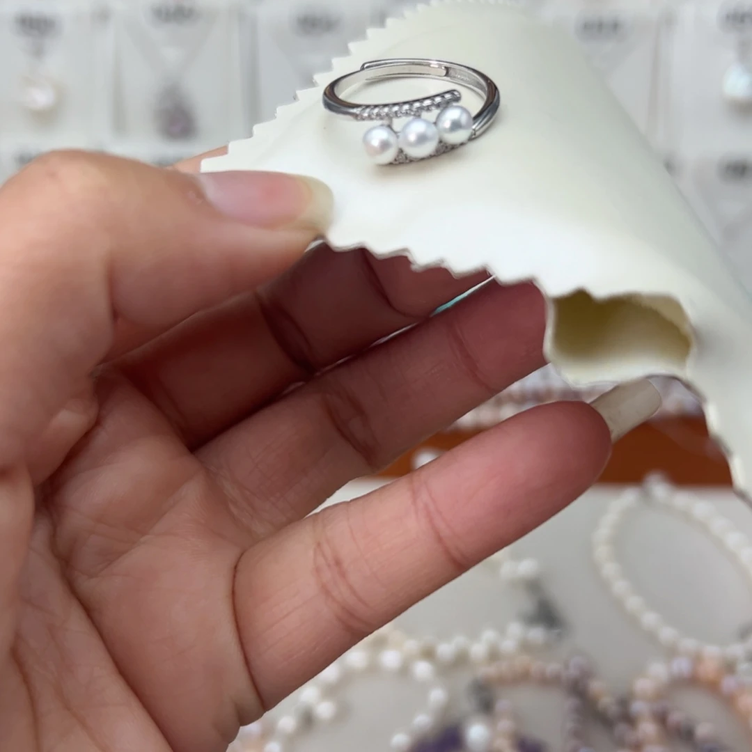 淡水珍珠珍珠银S925镶嵌