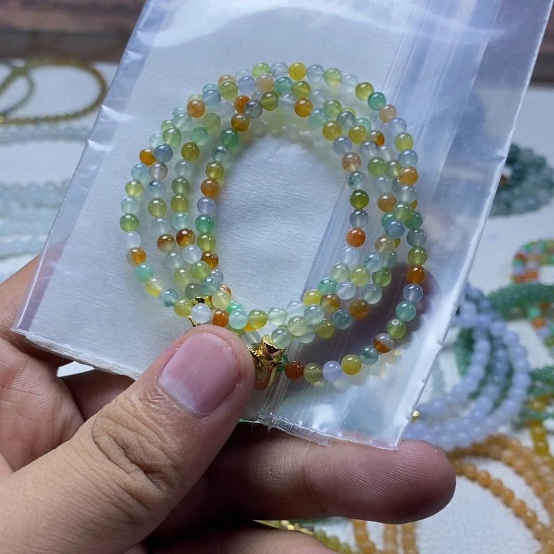 定制翡翠未镶嵌缅甸翡翠a货卡3.8