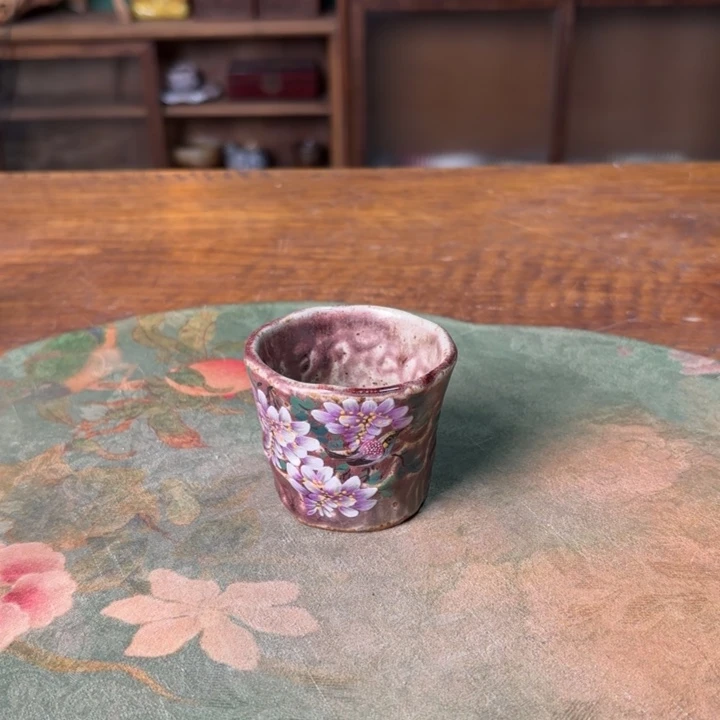 柴烧纯手工手绘陶瓷