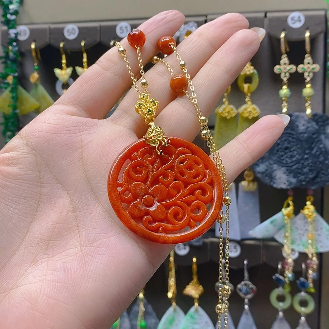 未镶嵌翡翠耳饰翡翠