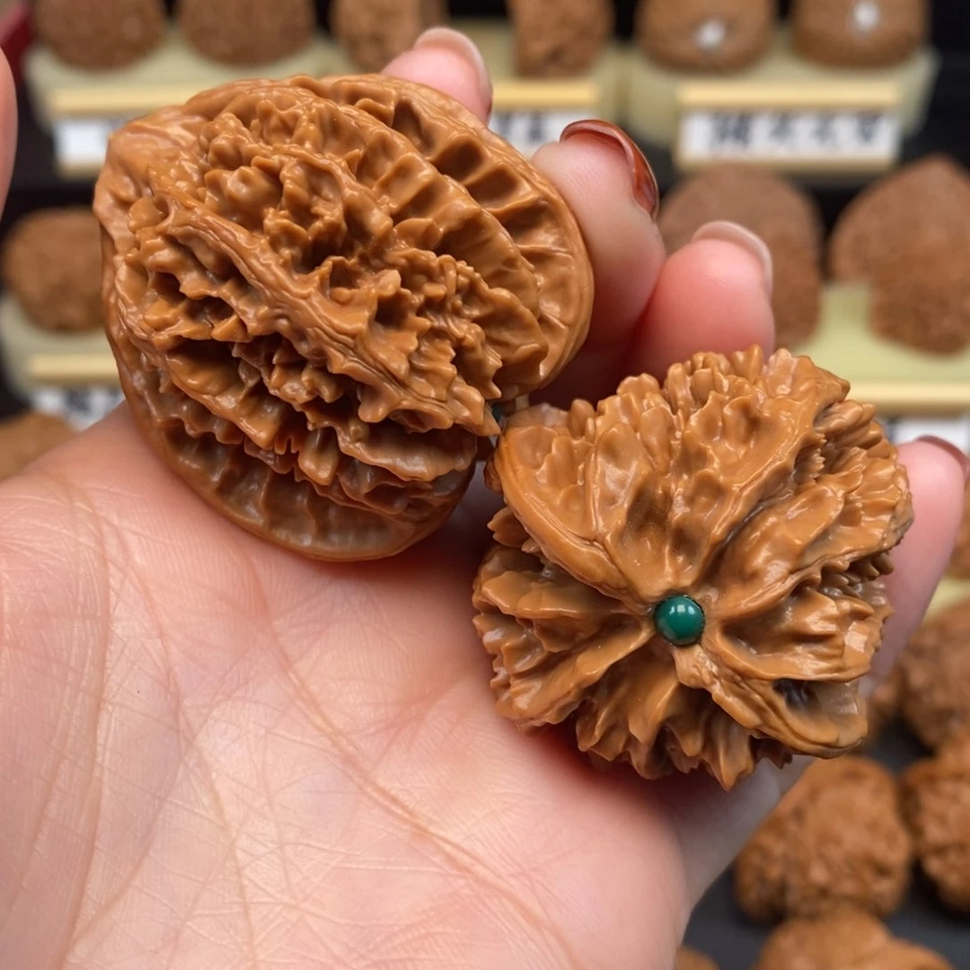 吊坠文玩核桃大**贵状元冠