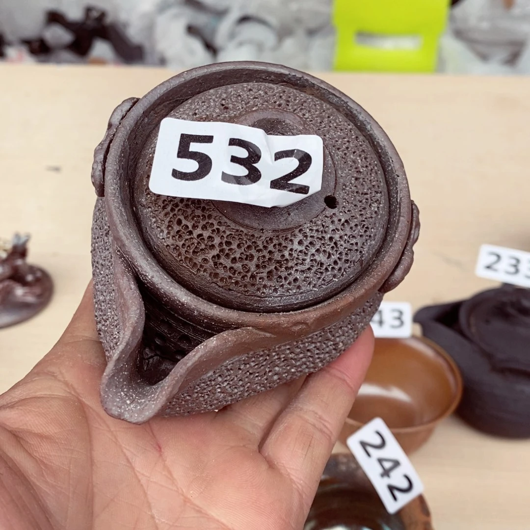 柴烧茶具陶瓷杯子