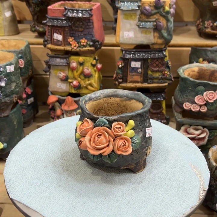 陶然多肉花盆百搭